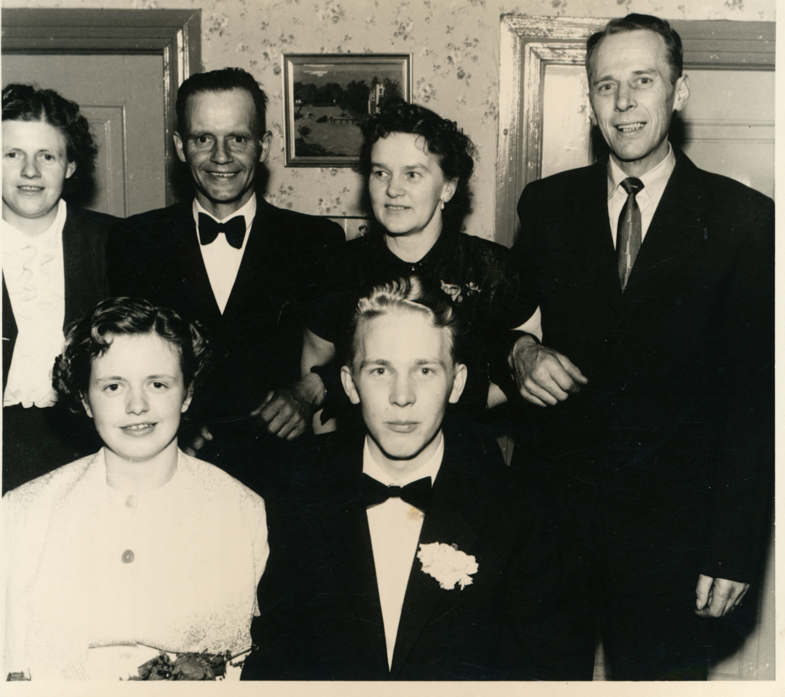 Bjarne og Toves bryllup 1958